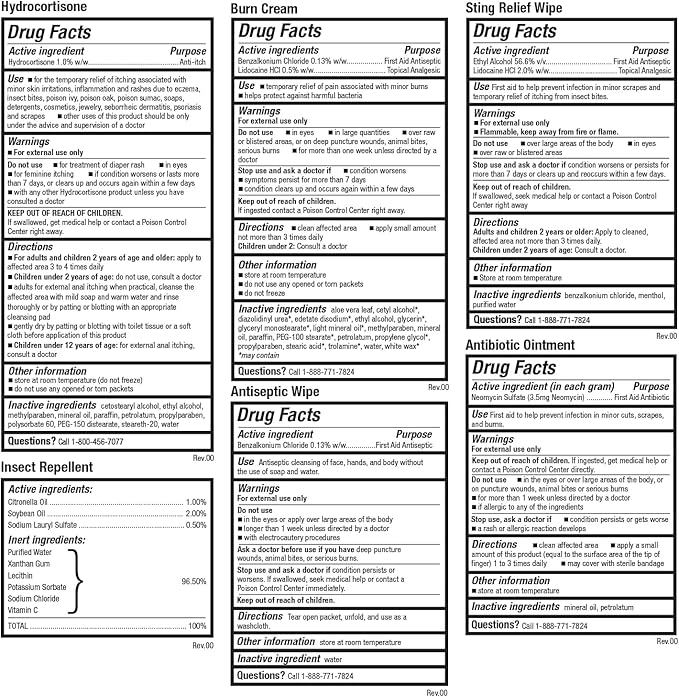 Be Smart Get Prepared Trails N’ Tails First Aid For You & Your Pet - 72 Pieces - Pet Care & Emergency Essentials - Designed for Pets, Outdoor, Auto & Home - Compact & Portable