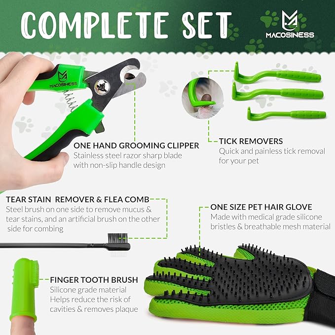 2025 16-in-1 - Dog Grooming Hammock - Dog Hanger for Nail Trimming - Dog Grooming Sling - Cat Sling for Cutting Nails - Cat Hammock for Nail Trimming - Dog Restraint for Nail Clipping