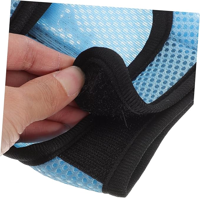 FOMIYES Guinea Pig Harness Leash Set 2 Packs Small Animal Adjustable Pulling Rope Soft Cloth Pet Harness for Guinea Pigs Rabbits Hamsters Indoor Use