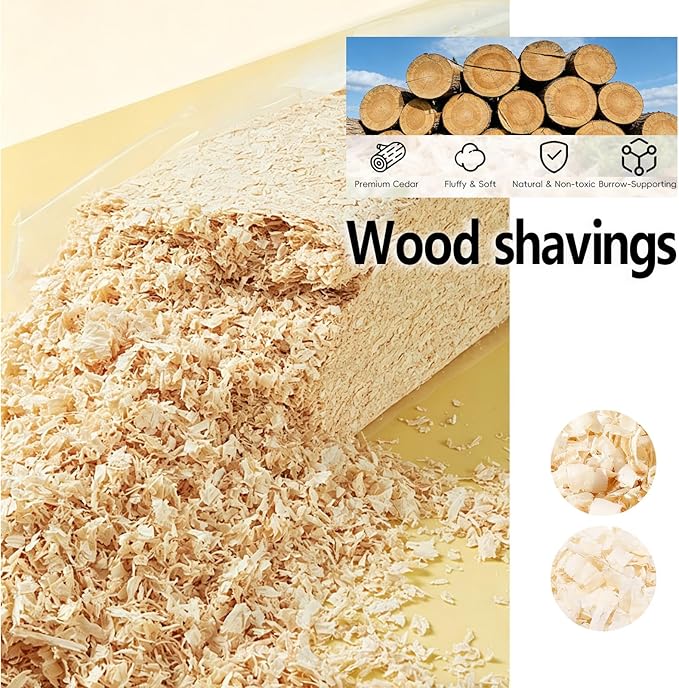 hamster wood shaving bedding,wood shavings for bird bedding,natural aspen shavings,low-dust nesting material,for cages,nest boxes,for parrots hedgehog reptile chinchilla small animal bedding & litter