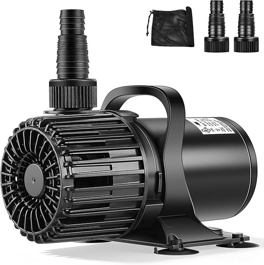 VIVOHOME Electric 100W 1600GPH Submersible Water Pump for Koi Pond Pool Waterfall Fountains Fish Tank and Aquarium