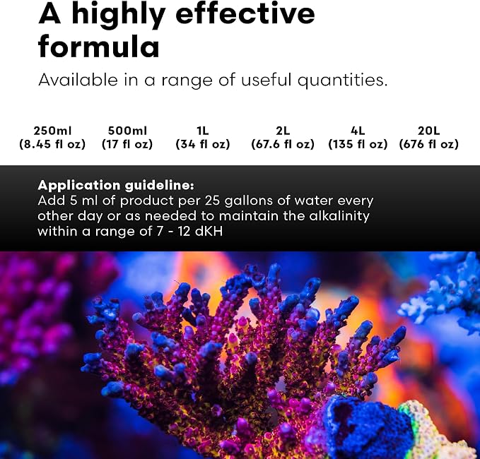 Brightwell Aquatics Reef Code B Alkalinity Buffer for Reef Aquariums 4L