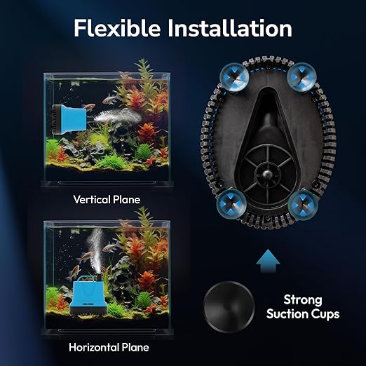 Hexago 800GPH Submersible Water Pump, 100W High Flow Sump Pump with 11FT Max Lift, Quiet Pond Pump for Waterfall, Outdoor Fountain, Hydroponics, Aquarium, Fish Tank