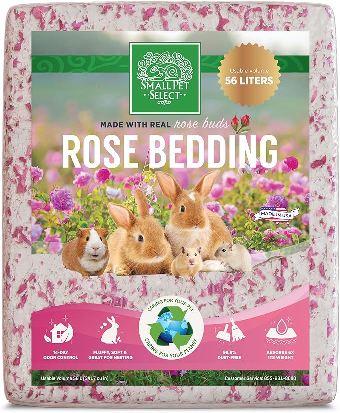 Small Pet Select - Floral Bedding Bundle - Rose/Marigold
