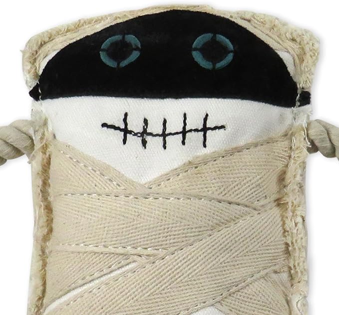 Pet Passion Multipack Stuffed Dog Toys Durable Cotton Canvas with Coconut Fill for All Pet Breeds, Monster Mummy, One Size