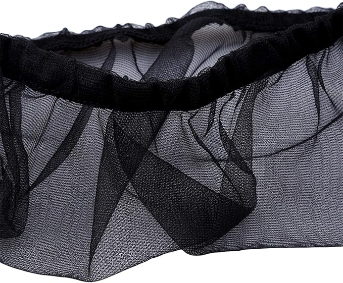 Sperrins Adjustable Bird Cage Cover,Seed Catcher Bird Cage Tidy Bird Cage Mesh Net Cover Skirt Guard for Parrot Parakeet Round Square Cages