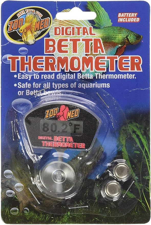 Zoo Med Laboratories AZMTH28 Digital Betta Thermometer