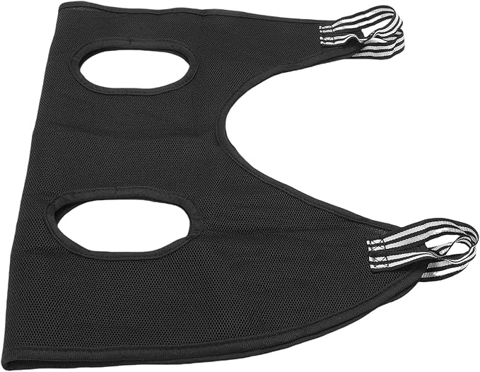 Cat Grooming Hammock, Secure Restraint Comfortable Breathable Fabric Pet Grooming Hammock, Dog Sling with Hook and Loop Straps for Cats Salon (M)