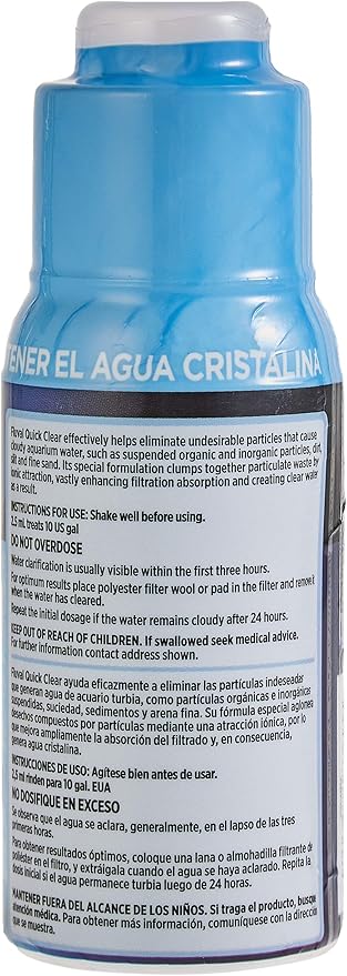 Fluval Quick Clear for Aquarium Water Treatment, 4-Ounce