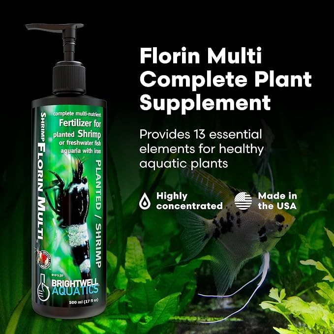 Brightwell Aquatics Shrimp FlorinMulti Freshwater Plant Supplement 500ml