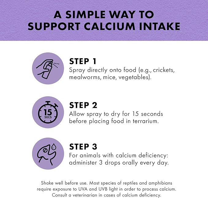 Zilla Calcium Supplement Spray 8 oz.