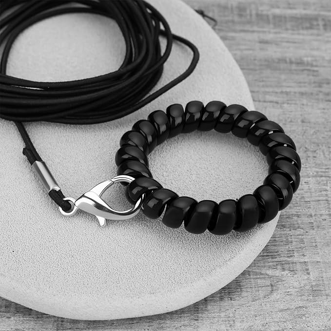 Bird Harness Flying Training Rope 3M for Parrots Pigeons and Budgerigars with 4# Ring (Black)