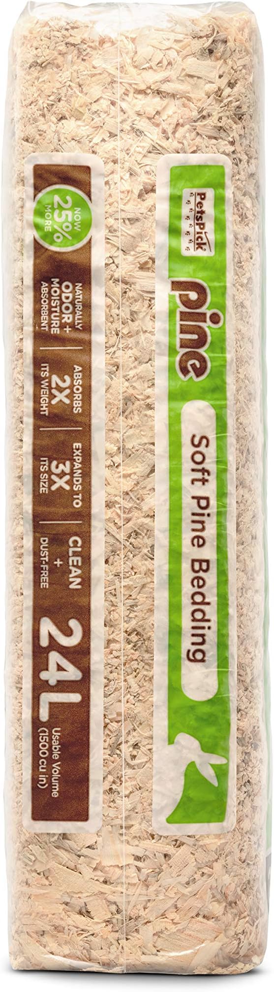 PETSPICK Pine Small Pet Bedding, 24L