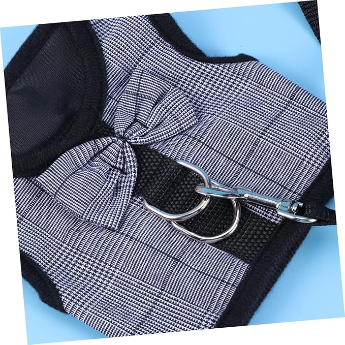 Toddmomy Pet Leash Rabbit Accessory Harness Breathable Mesh Vest Easy Off for Small Animals Style Harness