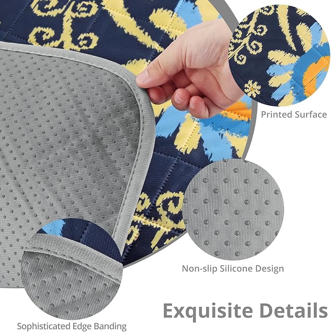 Tanice Guinea Pig Cage Liner, 2 Pack Guinea Pig Mats, Reusable Rabbit Cage Liner, Washable Guinea Pig Pee Pads for Small Animals 18" x 24"
