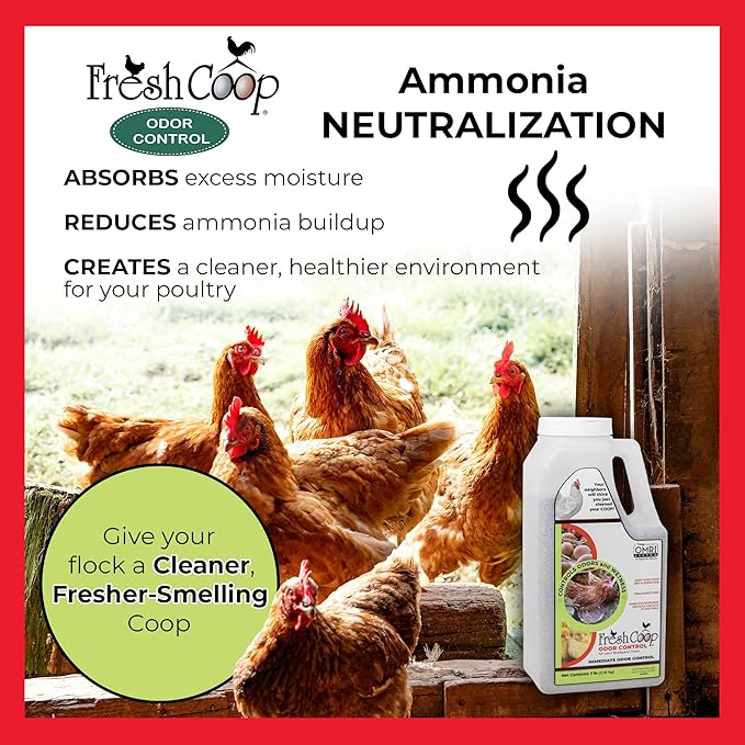 Progressive Planet Fresh Coop 7lb Odor Control + 6lb Dust Bath Bundle - Natural Coop Care for a Fresher Flock - Ammonia Neutralizer & Feather Conditioning Dust Bath - OMRI Listed, Safe for Poultry