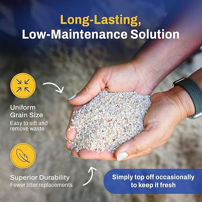 Premium Chicken Sand 50 lbs (56-Pack) – Dust-Free, Odor-Control Bedding for Chicken Coops, Nesting Boxes, and Runs – Natural Poultry Litter, 2800 lbs Total