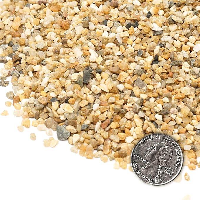Coarse Sand Stone - Succulents and Cactus Bonsai DIY Projects Rocks, Decorative Gravel for Plants and Vases Fillers，Terrarium, Fairy Gardening, Natural Stone Top Dressing for Potted Plants.