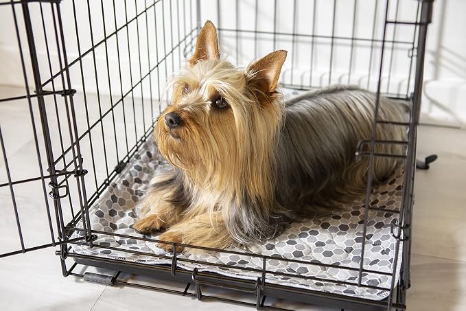 Caldwell's Pet Supply Co. 18x24 Potty Pads, Washable Pee Pads for Dogs, Reusable Pee Pad for Dogs, Puppy Potty Mat, Whelping Rug, Reusable Puppy Mat, Small (Set of 4)