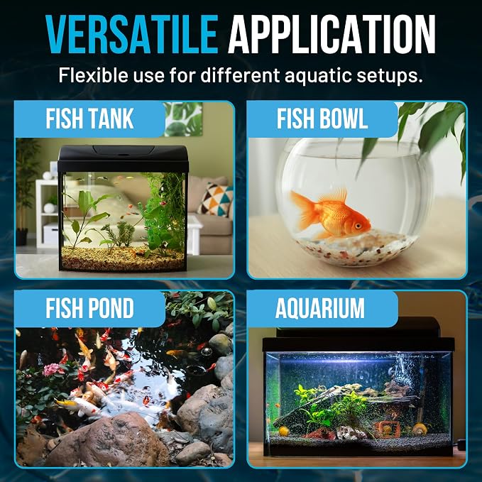 9-In-1 Aquarium Test Strips – 100 Strips for Freshwater & Saltwater | Tests pH, Nitrate, Nitrite, Hardness, Chlorine, Copper, Iron, Carbonate & Alkalinity | Fast Results for Fish Tank & Reef Aquariums