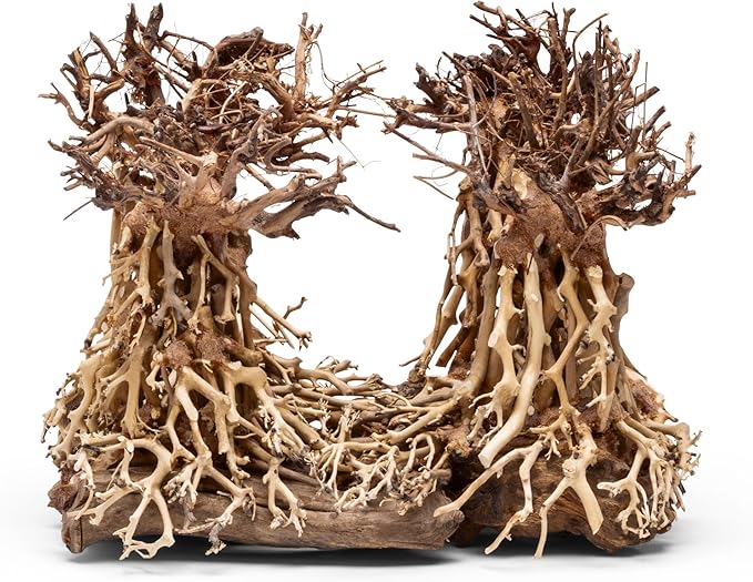 Ultum Nature Systems Bonsai - Handcrafted Hardscape Driftwood for Aquarium, Terrarium, Vivarium, Natural Aquascape Hardscape Decorations, Aquascaping Hardscape for Live Aquatic Plants - 003, Small