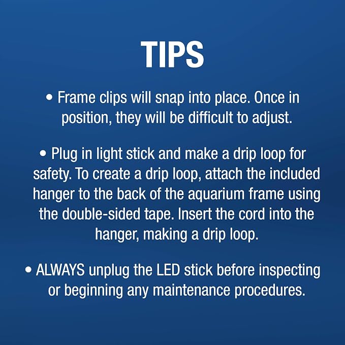 Tetra LED Aquarium Hood 30 in x 12 in, Low-Profile Fish Tank Cover with Hidden Lighting