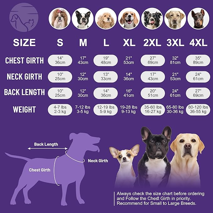 cyeollo 4XL Dog Sweater,Pullover Turtleneck for Large Dogs Classic Knitwear Fall Winter Cold Weather Dog Clothes for Giant Breed Warm Pet Apparel Large Big Dogs Sweaters Male, Purple XXXXL