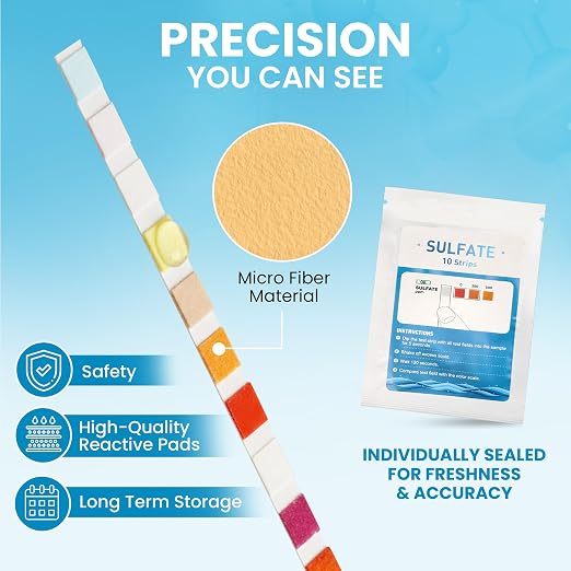 Water Testing Kit for Drinking & Well Water, Home Test Kit | 21-in-1 Kit, 120 Sealed Strips + 2 Bacteria Tests, Detects Lead Chlorine Nitrate Iron pH, Home Tap Well Pool RV Aquarium