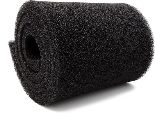 Aquarium Filter Media Foam Material Cut to Fit, 12" x 72" x 1", 20ppi | Bio Pre Filter Sponge Pad Sheet, For Fish Tank
