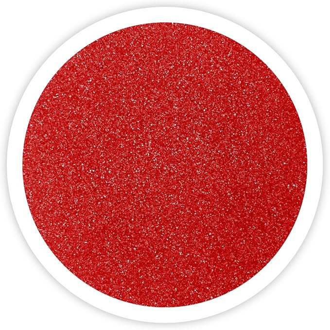 Sandsational Sparkle Ruby Red Unity Sand -1.5 LB (22 oz), Red Colored Sand for Weddings, Vase Filler, Home Decor, Crafts, Terrariums, and More
