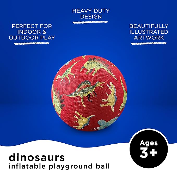 Crocodile Creek, Ball Playground Land of Dinosaurs 5 Inch