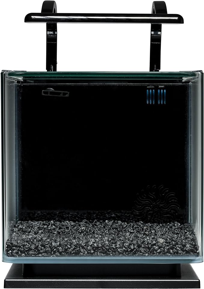 Marineland Contour 3 Aquarium Kit 3 Gallons, Rounded Glass Corners, Includes LED Lighting