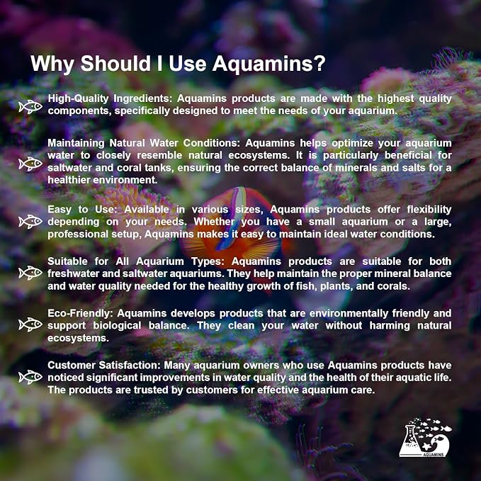 Aqua H2O Aquarium Water Conditioner - 100ml / 3.38 fl oz - Supports Fish Protective Coat & Natural Well-Being - Safe for Freshwater & Saltwater Tanks