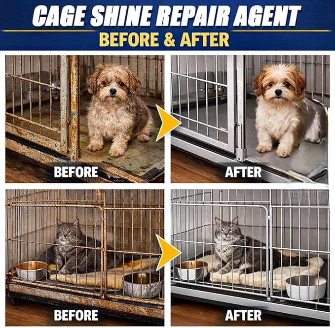 Acting Cage Cleaner, Bird Cage Spray Solution, Droppings Breakdown Formula with Odor Control, Hygienic Pet Cages Liquid, Bird Habitat Cleaning Spray for Home