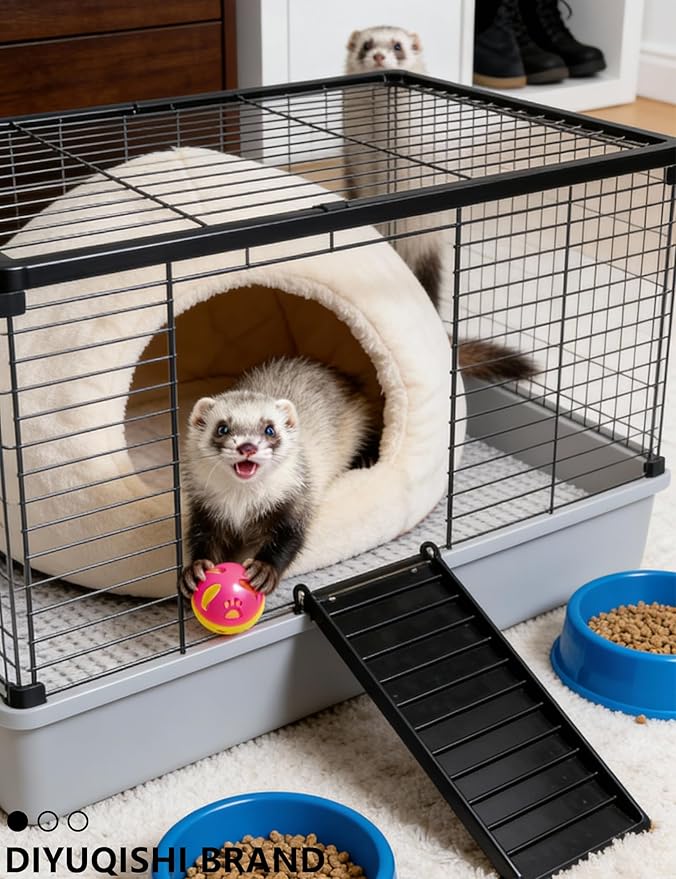 5-Pack Ferret Toys,1.5in Balls, Bells, for All Ferrets (1.5'')