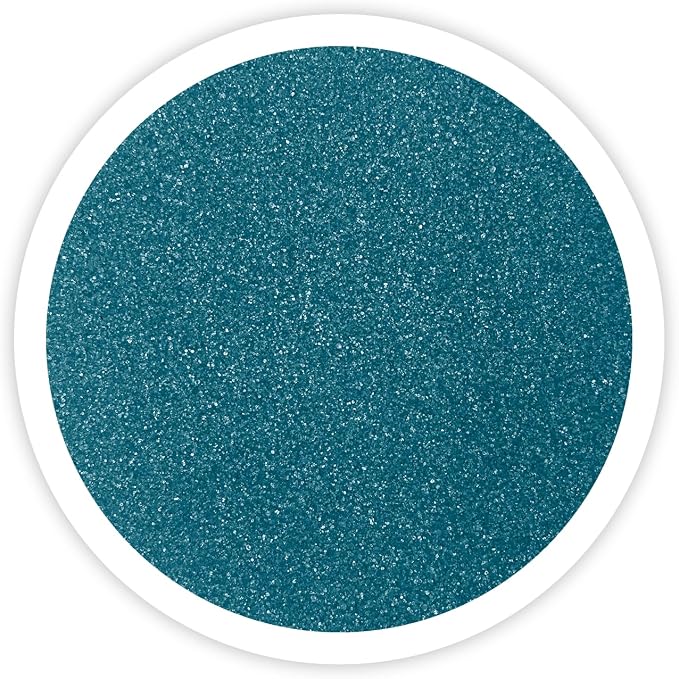 Teal Blue (Tealness) Unity Sand -1.5 LB (22 oz), Blue Colored Sand for Weddings, Vase Filler, Home Décor, Crafts, and More