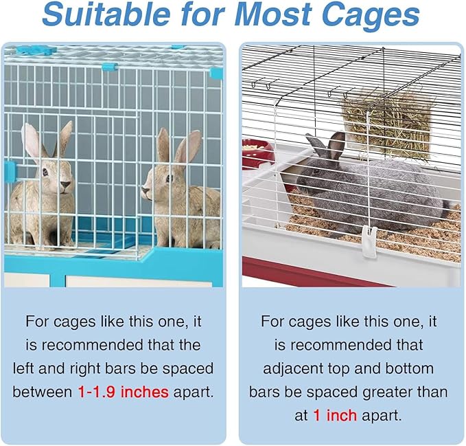 kathson Rabbit Water Dispenser for Cage 17 Oz Hanging Guinea Pig Water Bottle No Drip Gravity Automatic Bunny Water Bottle No Leak Small Animal Water Bottle for Chinchilla Ferret Hamster（Pink）