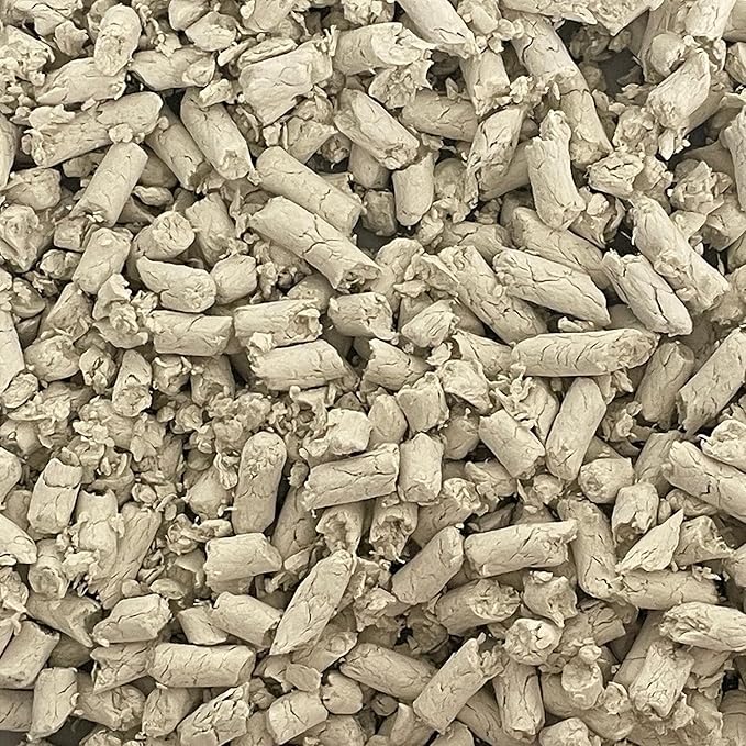 Rabbit Hole Hay - Ultra Premium Paper Pellet Bedding, White, 40 lb Box, for Small Pets - Dust-Free & Safe