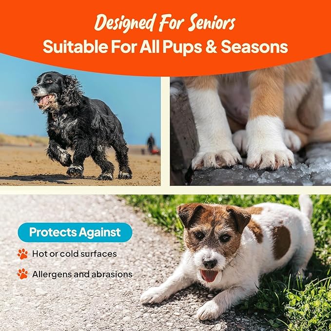 3-in-1 Paw Balm for Dogs - Protects & Improves Natural Dog Foot Pad Traction, Lick-Safe Moisturizer & Soother, Fast-Absorbing Paw Wax w/Non-Greasy Formula & Natural Ingredients - 1.69oz