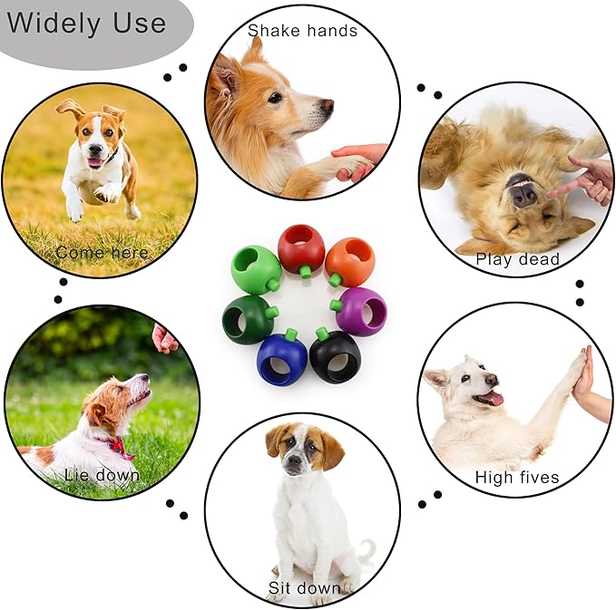 Pet Clicker for Dogs/Cats/Horses/Birds or Other Animals - Clickers for Training (4 Colors)