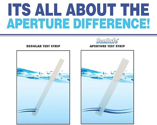 Industrial Test Systems | SenSafe Ozone Check Test Strip 481234 | 0 - >0.5ppm Range | Bottle of 50 | Made in USA | Lowest Detection Levels | 30-Second Test | Drinking Water, Restaurants, & More