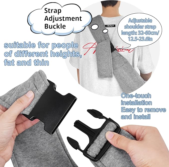CUBY Dog and Cat Sling Carrier - Small Dog Carrier Sling with Adjust Strap & Zip Pocket, Hands Free Soft Dog Slings for Small Dogs Cats Puppy Pets Outdoor Travel Safety Purse Bag