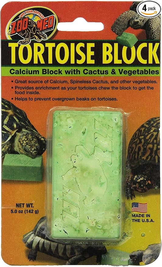 Zoo Med Tortoise Banquet Block 5 oz - Pack of 4