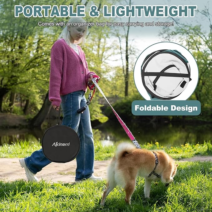 Dog Playpen - Foldable Cat Play Pens for Pubby,Kitten, Rabbit,Portable Pet Tent with Carring Bag for Indoor/Outdoor Travel Camping (Blue-Large)