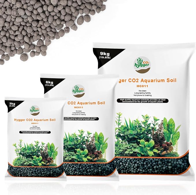 13.2Ib Shrimp Soil Water Grass Mud for Aquarium Fish Tank Aquascaping - Aquarium Substrate Soil for Shrimp Breeding and Plant Growth, No Washing Needed
