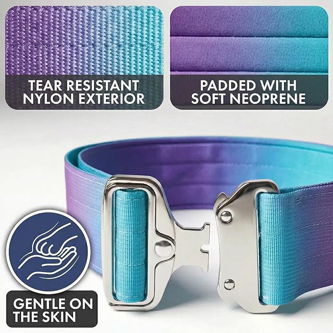 Spark Paws Tactical Dog Collar - Heavy Duty, Premium Quality, Thick and Durable for Large and Medium Dogs - 90s Retro - M - 1.5"
