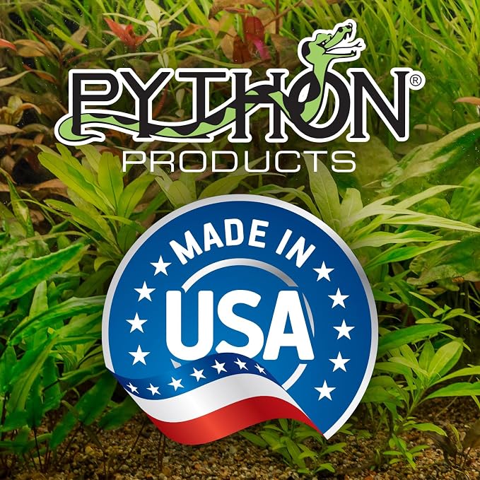 Python No Spill Clean and Fill Aquarium Maintenance System, Gravel Cleaner and Water Changer, 50 Foot | Gravel Cleaner and Water Changer
