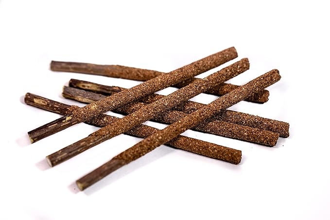 Meowy Janes Matatabi Chew Sticks 2.0 - Silvervine Powder Coated Vine - Natural Cat Toy and Cat Treat