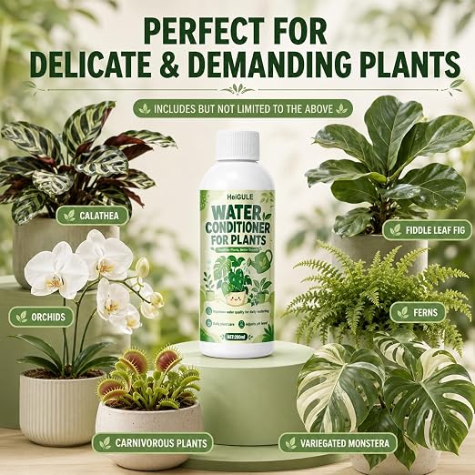 Tap Water Conditioner for Plants, Promotes Plant Nutrient Absorption, 6.7OZ | Suitable for Houseplants, Hydroponics, Aquariums, Designed Specifically for Hydroponics, Enhancing Aesthetics