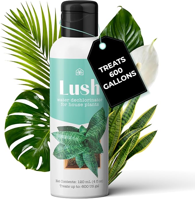 Lush Houseplant Dechlorinator, Ultra‑Concentrated Water Conditioner, 120ml